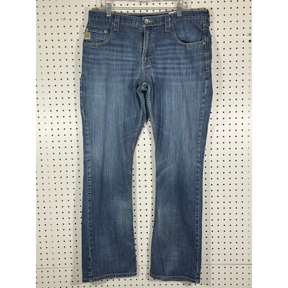 Cinch Carter 2.4 Mens Relaxed Bootcut Jeans Medium Wash 36x36 MB71934005